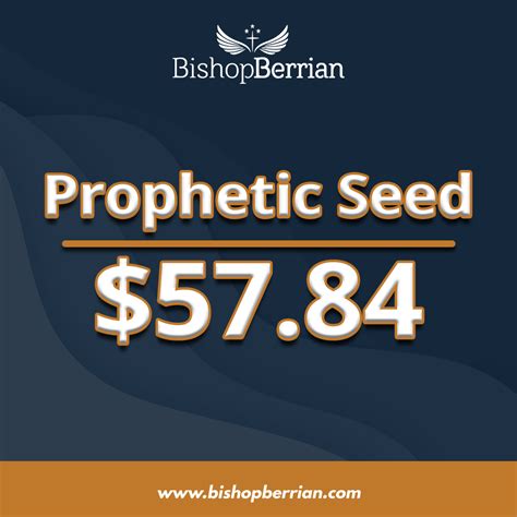 Prophetic Seed – Bishop Berrian