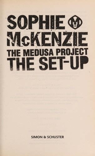 The Medusa Project By Sophie Mckenzie Open Library