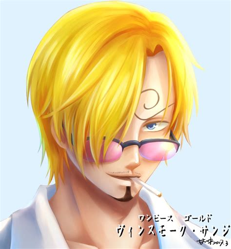 Sanji Film Gold One Piece Luffy Personnage Fond Ecran