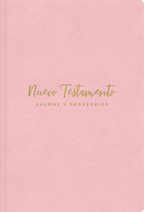 Nuevo Testamento Nueva Version Internacional Rosado Leathersoft Con