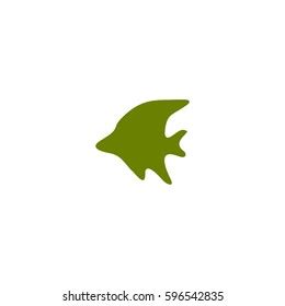 Green Sea Turtle Silhouette Vector On Stock Vector (Royalty Free ...