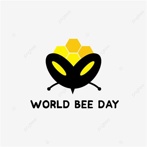 Flat Style Illustration Vector Design Images World Bee Day Badge