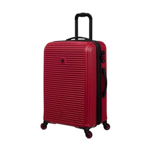 Maleta Mediana Trolleys 68 5x47x30 Cm 4 Ruedas Candado TSA IT Rojo