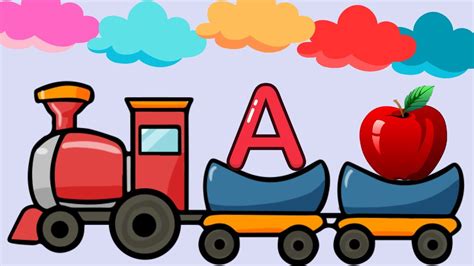 Learn Alphabets | Train Song | ABC Train Song | Wonder Wiz Kids - YouTube