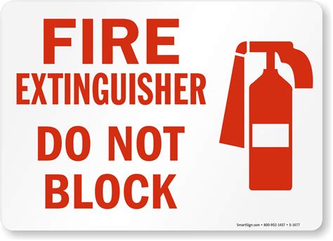 Fire Extinguisher Signs