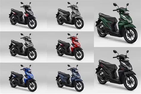 Hadirkan 10 Warna Baru New Honda Beat 2023 150cc Usung Gaya Futuristik