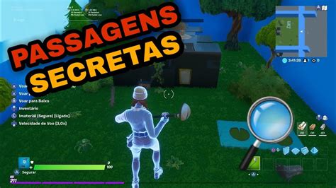 Como Fazer Passagens Secretas No Fortnite Youtube