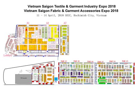 Floor Plan - Vietnam Textile & Garment Industry Expo