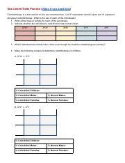 Sex Linked Traits Practice Pdf Sex Linked Traits Practice Video If