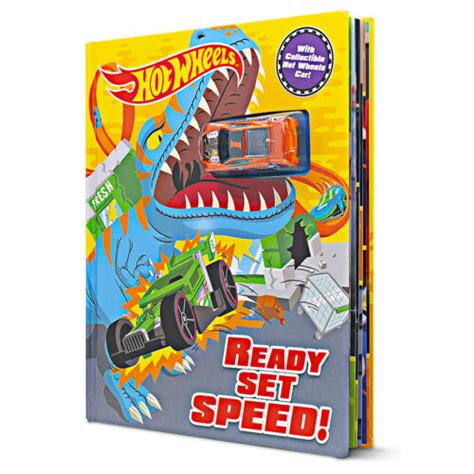 Hot Wheels Ready Set Speed Book Plus Scholastic Book Clubs