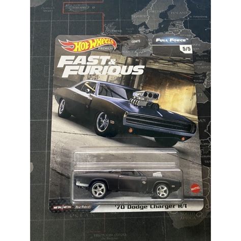 Hot Wheels Fast Furious Full Force Dodge Charger R T Plymouth GTX Shopee Malaysia
