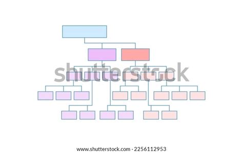 Chart Infographic Structure Company Business Hierarchy Stock Vector ...