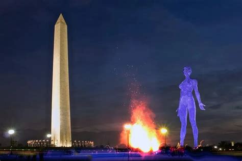 This Foot Statue Of A Naked Woman Could Be Coming To The National Mall For Four Months