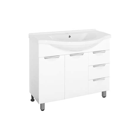 Тумба Style Line "Жасмин 100" (3 ящ.) под умывальник Эльбрус 100 ЛС ...