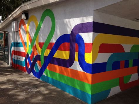 Mural At Micheltorena Elementary School In Los Angeles By Jordan Crane