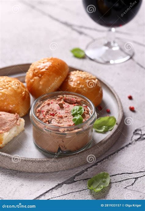 Chicken Liver Pate Appetizer Stock Image - Image of duck, pate: 281933157