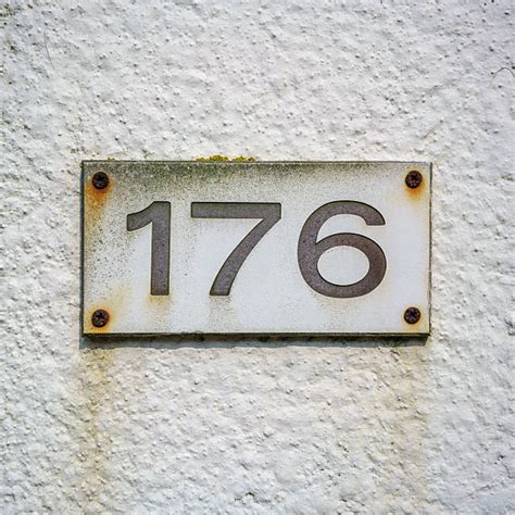 20 House Address Number 7 Number 6 Residential Structure Stock Photos