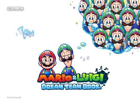 Mario And Luigi Dream Team Wallpaper