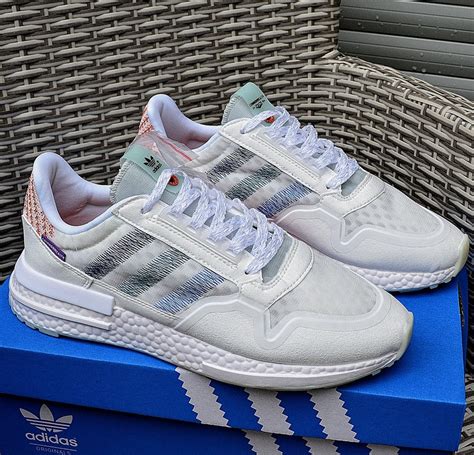 Мужские кроссовки Adidas ZX 500 x Commonwealth летние в сетку весна ...