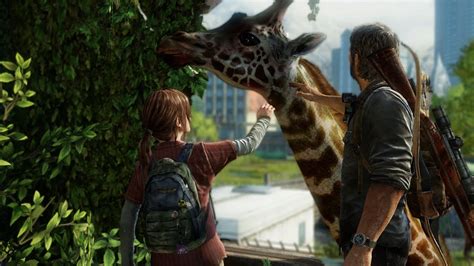 Joel E Ellie Encontram Girafas No Meio Da Cidade The Last Of Us Pt