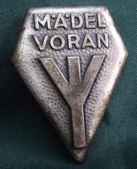 Crow Valley Militaria Hitler Youth Event Badge Tinnie Madel Voran