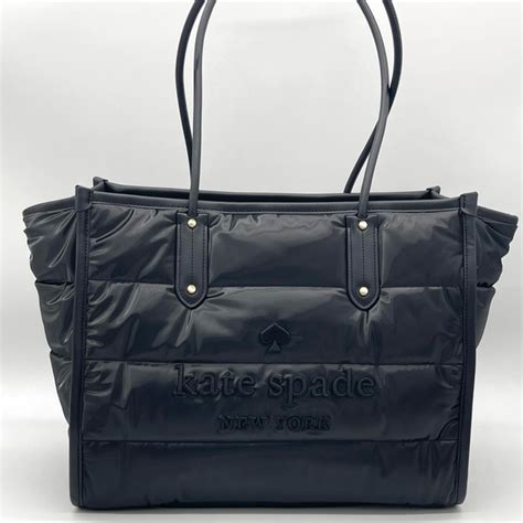 Kate Spade Bags Kate Spade Ella Puffy Extra Large Tote Bag Black