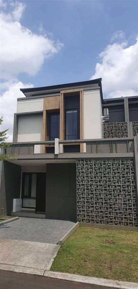 DIJUAL RUMAH CANTIK MODERN SIAP HUNI 2 LANTAI DI ALAM SUTERA Dijual