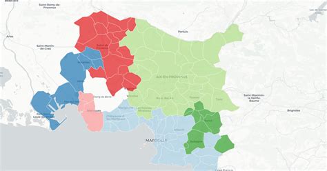 Aix Marseille M Tropole En Cartes 1