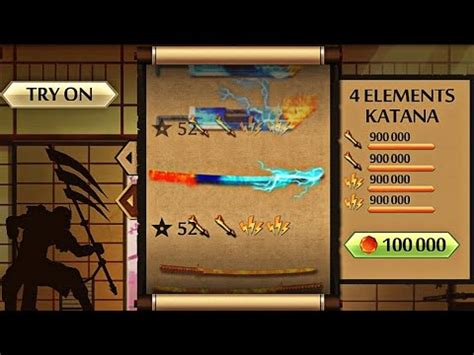 Shadow Fight 2 4 Elements Katana Volcano BOSS Megalith BOSS Fight