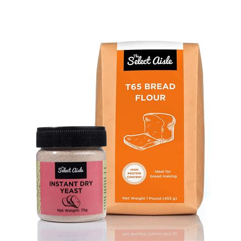 The Select Aisles T65 Bread Flour And Instant Dry Yeast 528g