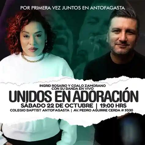 Entradas Concierto Antofagasta Coalo Zamorano E Ingrid Rosario Con Su Banda En Vivo Ecopass