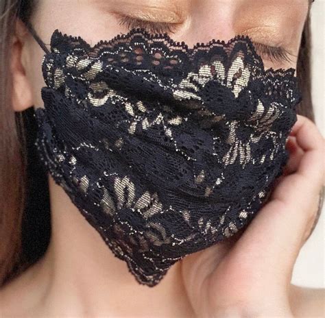 Designer Lace Face Mask Sexy Lace Mask Luxury Face Mask For Etsy