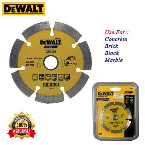 Dewalt Dw Dw Dw Dw Ut Segmented Cutting Disc For