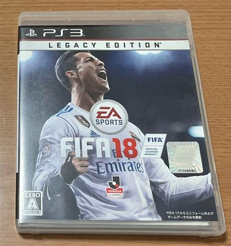 FIFA 18 Legacy Edition PS3 PlayStation 3 Japanese Version EBay