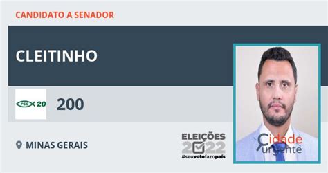 Cleitinho Psc Candidato A Senador De Minas Gerais