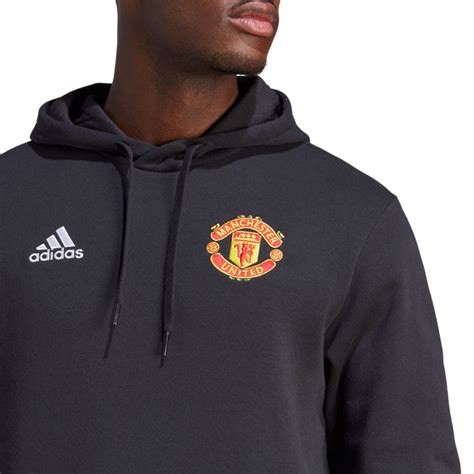 Felpa Adidas Manchester United Fc Fanswear Black F Tbol Emotion