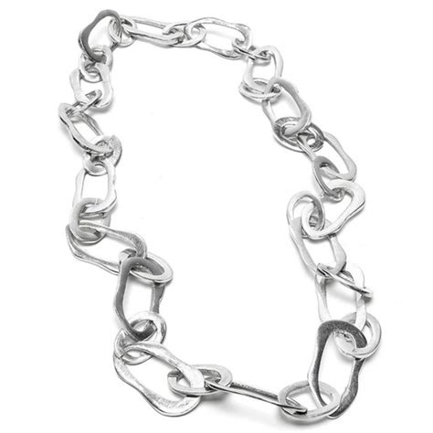 Collana Catene Ovali Collane Alluminio Aluminium Vestopazzo Store