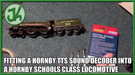 Fitting A Hornby TTS Sound Decoder Into A Hornby Schools Class