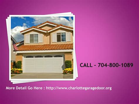 PPT - Garage Door Repair & Installation in Charlotte NC PowerPoint