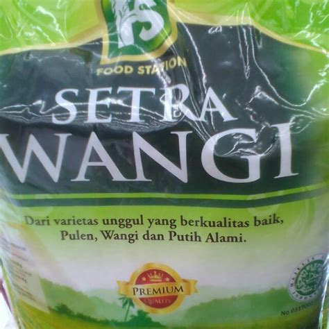 Jual Beras Food Station Setra Wangi Isi 5kg Shopee Indonesia