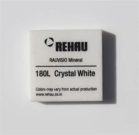 Rehau L Crystal White Corian Acrylic Solid Surface At Rs Sq Ft