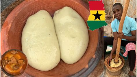 How To Prepare Fufu Easy Way To Make Fufu Youtube