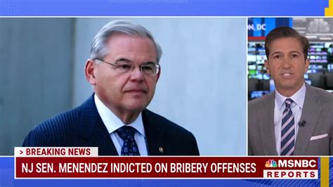 Dem Senator Bob Menendez Indicted On Bribery Charges Gold Cash From