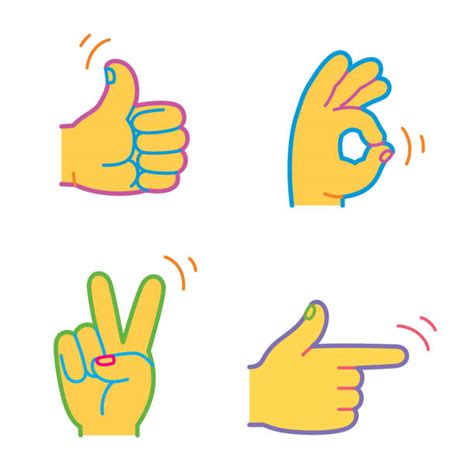 hand sign emoji stock  pictures royalty  images istock