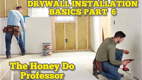 Complete Drywall Installation Guide Filling Gaps Part Youtube