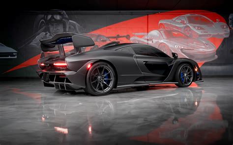 Used Mclaren Senna Only Miles Of Entire Mso Matte Carbon