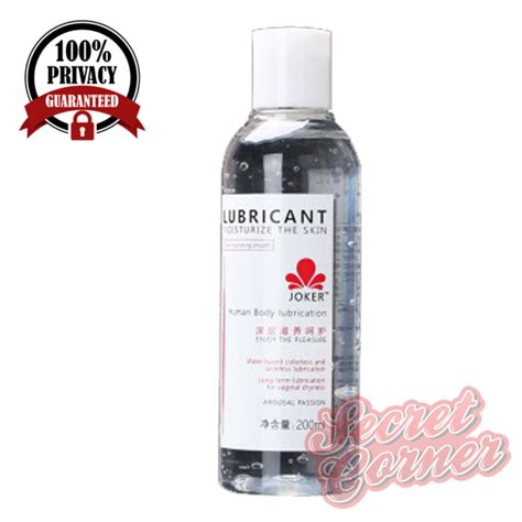 Secret Corner Joker Ml Smooth Pink Sex Lubricant For Anal And Vaginal Lube Sex Toy Lazada PH