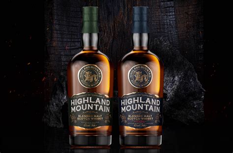 Highland Mountain Blended Malt Scotch Whisky - World Brand Design Society