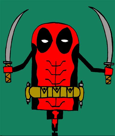 Deadpool Digital Art By Gar Cremona Fine Art America