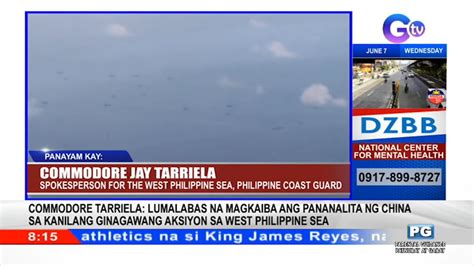 Philippine Coast Guard On Twitter Rt Dzbb Live Sa Dzbb Commo Jay